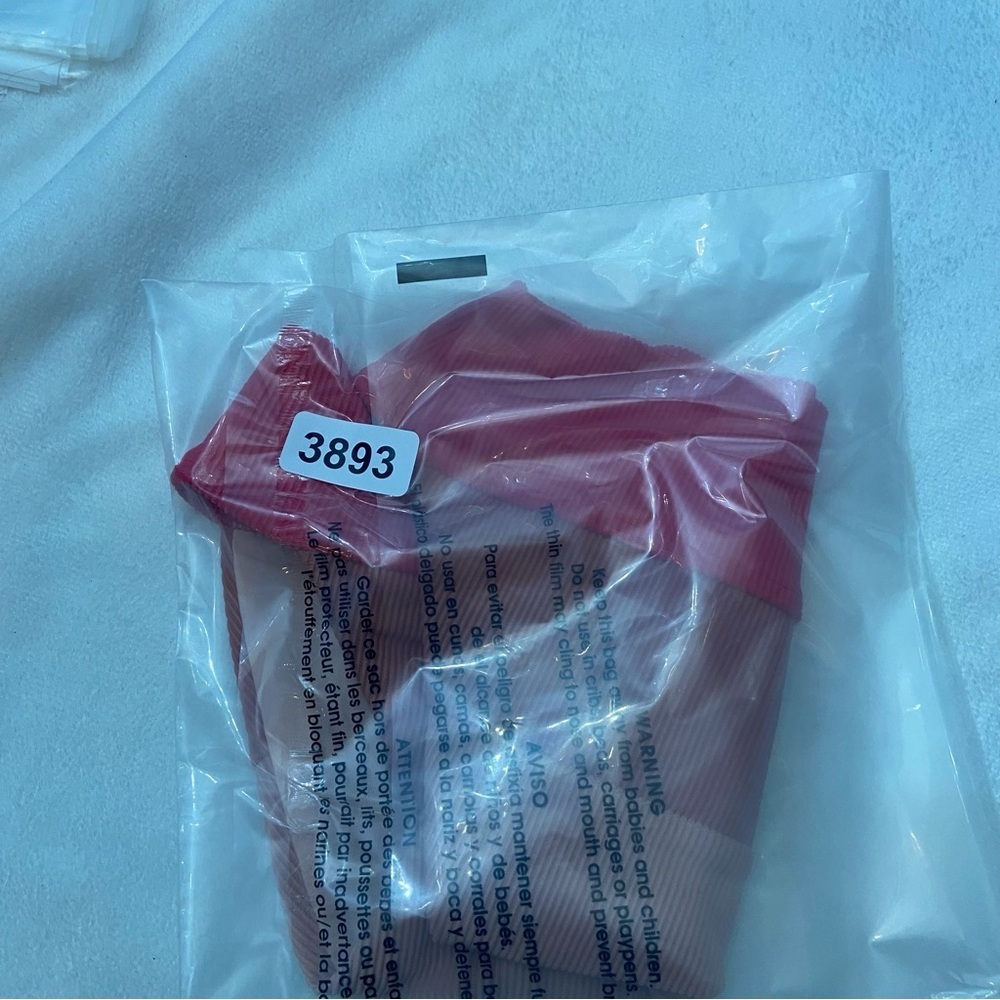 New! Beach Riot Riza Alexis Bottom Rouge Color Block 3893 - Picture 7 of 10